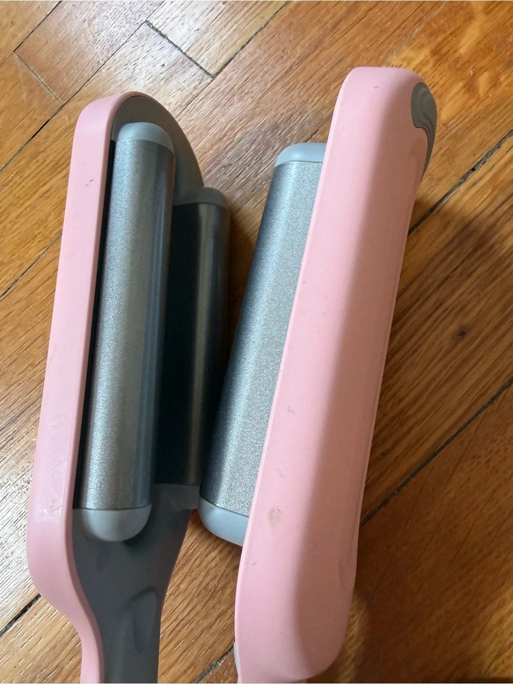 TIMO Pink Roly-Wave Curling Iron - Soft Pink Hair Waver
